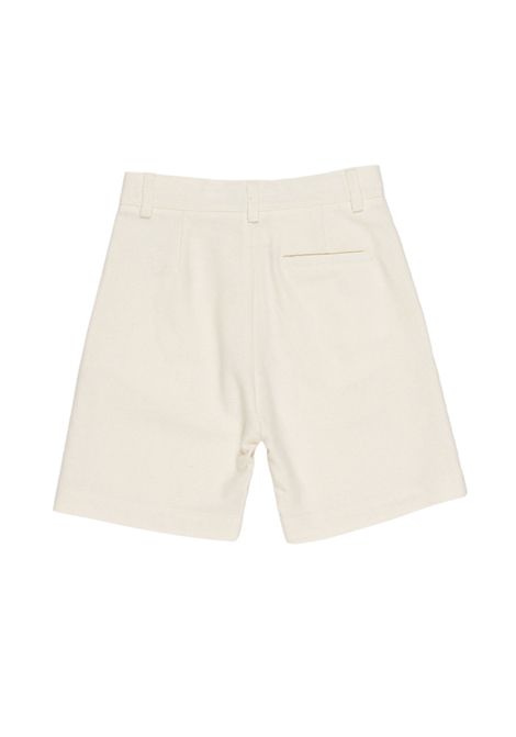 Bermuda con pinces MANUEL RITZ | MR3263ECRU